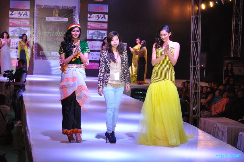 2nd Manipur Fashion Extravaganza 2014 : By Stylist Robert Naorem at 1st Manipur Rifles Parade Ground :: January 11 2014
