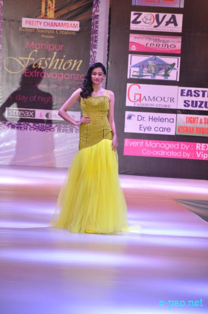 2nd Manipur Fashion Extravaganza 2014 : By Stylist Robert Naorem at 1st Manipur Rifles Parade Ground :: January 11 2014