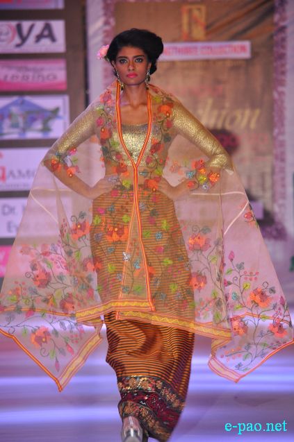 2nd Manipur Fashion Extravaganza 2014 : By Stylist Robert Naorem at 1st Manipur Rifles Parade Ground :: January 11 2014