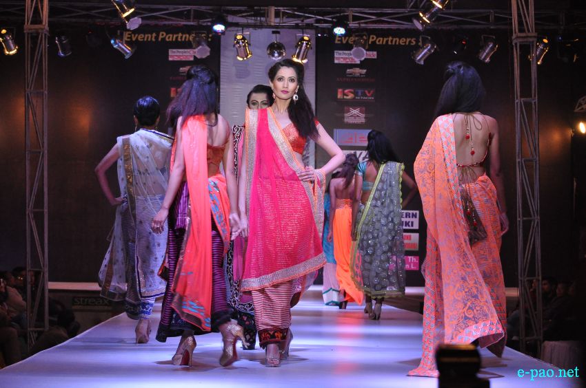 2nd Manipur Fashion Extravaganza 2014 : By Stylist Robert Naorem at 1st Manipur Rifles Parade Ground :: January 11 2014