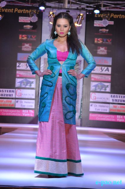 2nd Manipur Fashion Extravaganza 2014 : By Stylist Robert Naorem at 1st Manipur Rifles Parade Ground :: January 11 2014
