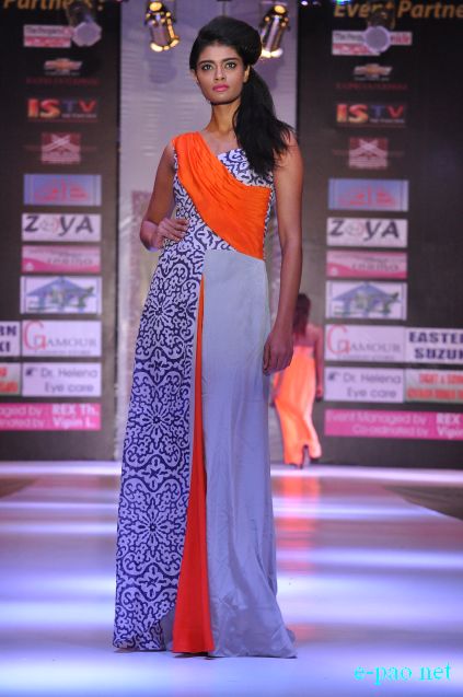 2nd Manipur Fashion Extravaganza 2014 : By Stylist Robert Naorem at 1st Manipur Rifles Parade Ground :: January 11 2014