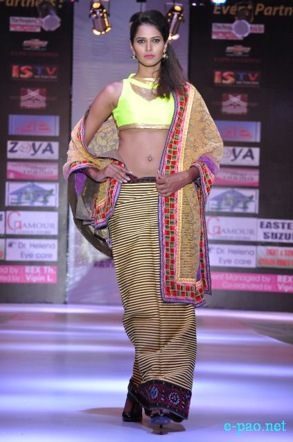 2nd Manipur Fashion Extravaganza 2014 : By Stylist Robert Naorem at 1st Manipur Rifles Parade Ground :: January 11 2014