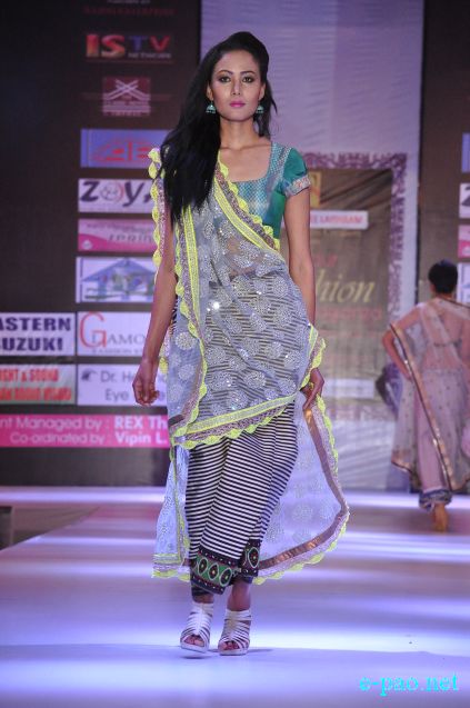 2nd Manipur Fashion Extravaganza 2014 : By Stylist Robert Naorem at 1st Manipur Rifles Parade Ground :: January 11 2014