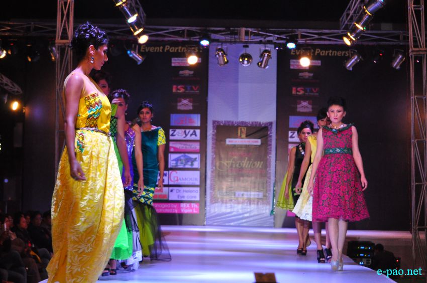 2nd Manipur Fashion Extravaganza 2014 : By Stylist Robert Naorem at 1st Manipur Rifles Parade Ground :: January 11 2014