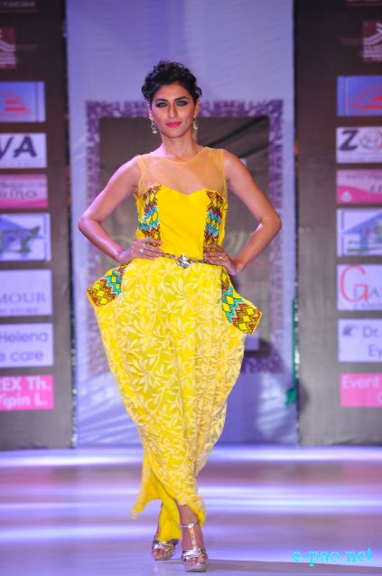 2nd Manipur Fashion Extravaganza 2014 : By Stylist Robert Naorem at 1st Manipur Rifles Parade Ground :: January 11 2014