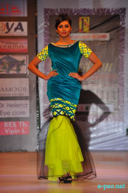 2nd Manipur Fashion Extravaganza 2014 : By Stylist Robert Naorem at 1st Manipur Rifles Parade Ground :: January 11 2014
