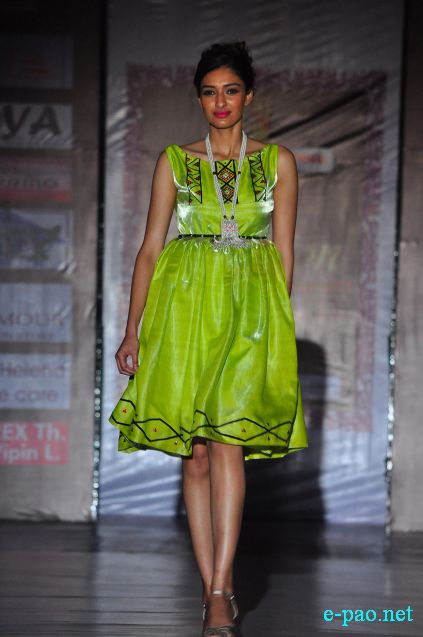 2nd Manipur Fashion Extravaganza 2014 : By Stylist Robert Naorem at 1st Manipur Rifles Parade Ground :: January 11 2014