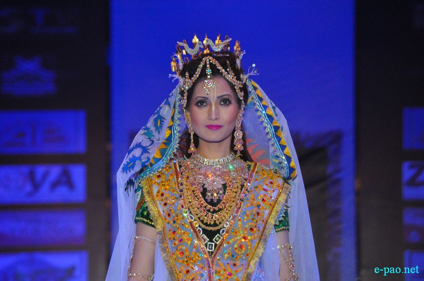 2nd Manipur Fashion Extravaganza 2014 : By Stylist Robert Naorem at 1st Manipur Rifles Parade Ground :: January 11 2014