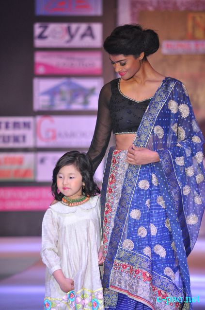 2nd Manipur Fashion Extravaganza 2014 : By Stylist Robert Naorem at 1st Manipur Rifles Parade Ground :: January 11 2014
