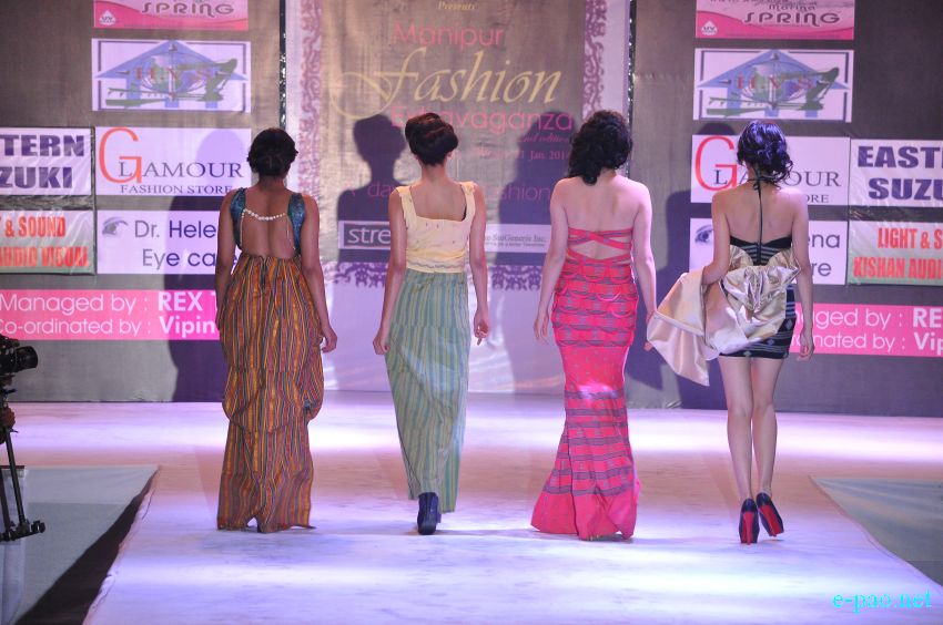 2nd Manipur Fashion Extravaganza 2014 : By Stylist Robert Naorem at 1st Manipur Rifles Parade Ground :: January 11 2014
