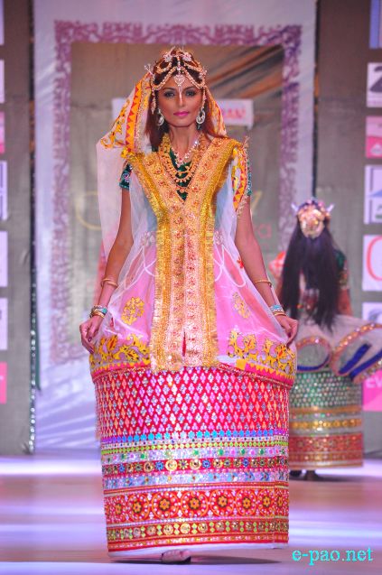 2nd Manipur Fashion Extravaganza 2014 : By Stylist Robert Naorem at 1st Manipur Rifles Parade Ground :: January 11 2014