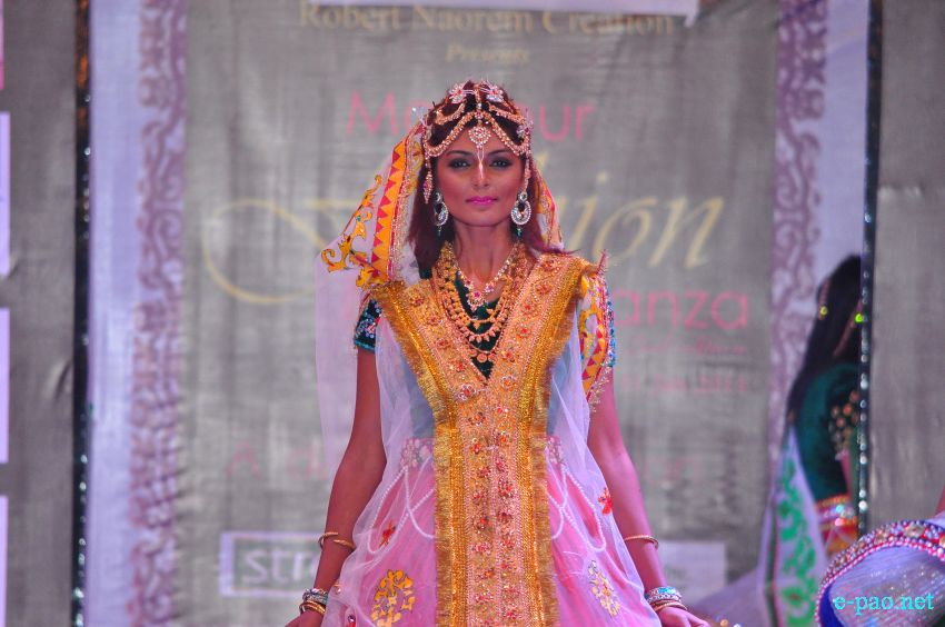 2nd Manipur Fashion Extravaganza 2014 : By Stylist Robert Naorem at 1st Manipur Rifles Parade Ground :: January 11 2014