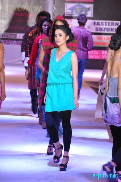 2nd Manipur Fashion Extravaganza 2014 : By Stylist Robert Naorem at 1st Manipur Rifles Parade Ground :: January 11 2014