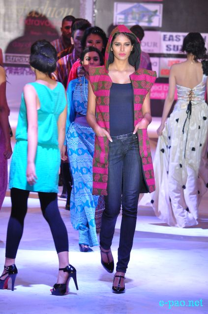 2nd Manipur Fashion Extravaganza 2014 : By Stylist Robert Naorem at 1st Manipur Rifles Parade Ground :: January 11 2014