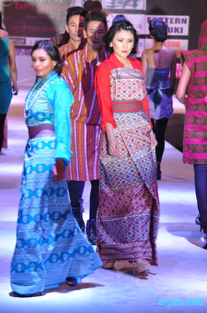 2nd Manipur Fashion Extravaganza 2014 : By Stylist Robert Naorem at 1st Manipur Rifles Parade Ground :: January 11 2014
