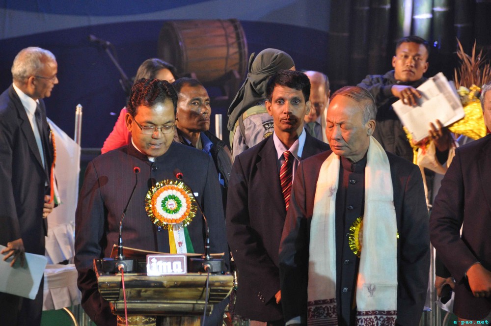 Manipur Sangai Tourism Festival 2013 : Opening day at Hapta Kangjeibung, Palace Compound :: November 21 2013