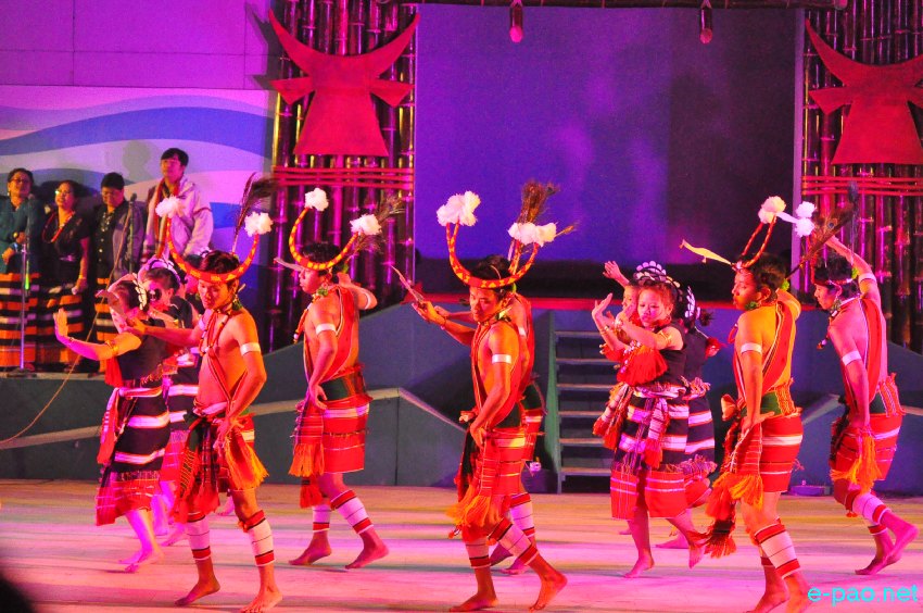 Day 4 : Cultural Dances   by   artistes from Tamenglong District   at Manipur Sangai Tourism Festival 2013  at BOAT :: November 24 2013
