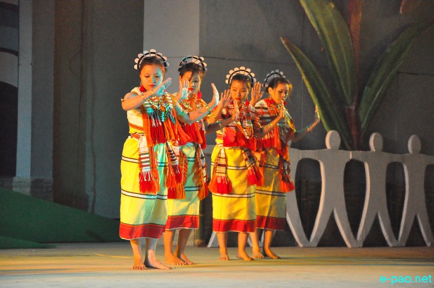 Day 4 : Cultural Dances   by   artistes from Tamenglong District   at Manipur Sangai Tourism Festival 2013  at BOAT :: November 24 2013