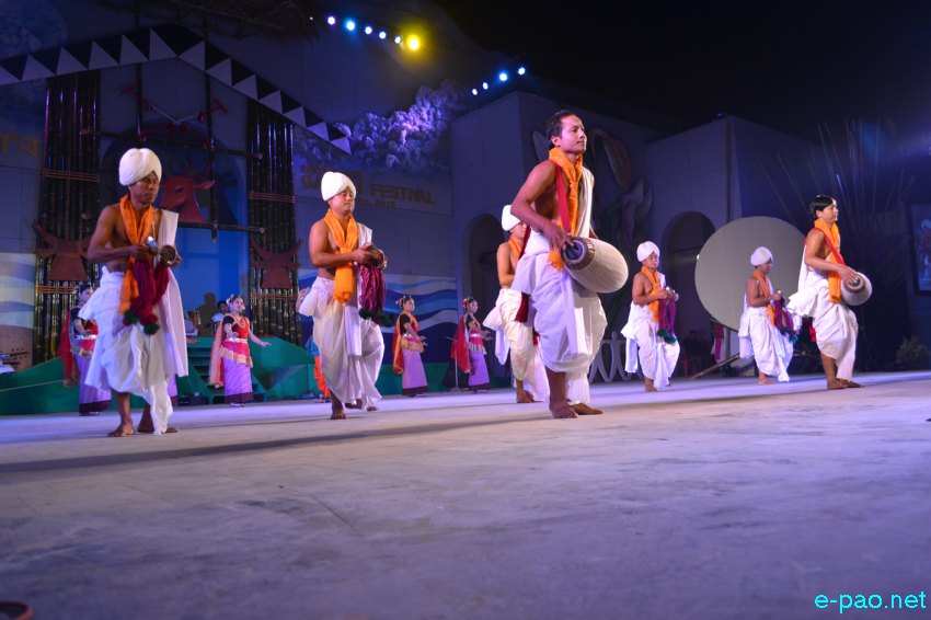 Day 7 :  Shri Harigi Sayon Tara dance performance  at Manipur Sangai Tourism Festival 2013  at BOAT, Imphal :: November 27 2013