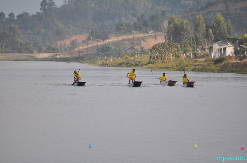 Day 7 :  Adventure Sports,  Local Boat Racing competition, windsurfing, etc  at Manipur Sangai Tourism Festival 2013  at Tukmu, Moirang :: November 27 2013