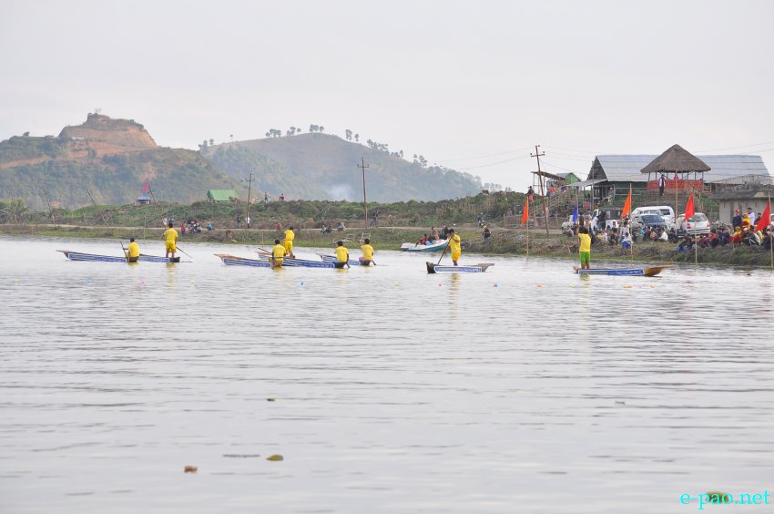 Day 7 :  Adventure Sports,  Local Boat Racing competition, windsurfing, etc  at Manipur Sangai Tourism Festival 2013  at Tukmu, Moirang :: November 27 2013