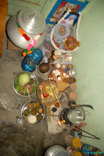  Emoinu Irat-thouniba at a house in  Imphal on January 23 2013 