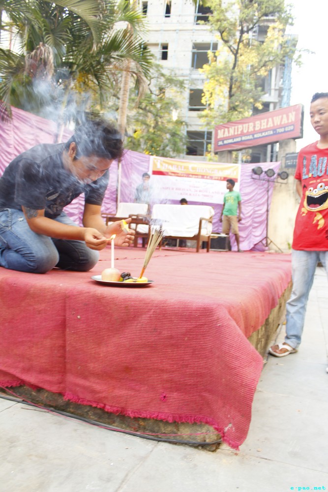 Thabal chongba at Manipur Bhawan Kolkata celebrating the annual festival of Cheiraoba :: April 14 2013