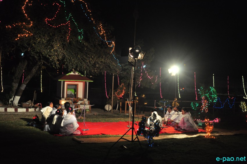 Emoinu Irat-thouniba  (Night Program) at Wangkhei Ningthem Pukhri Mapal :: January 02, 2015