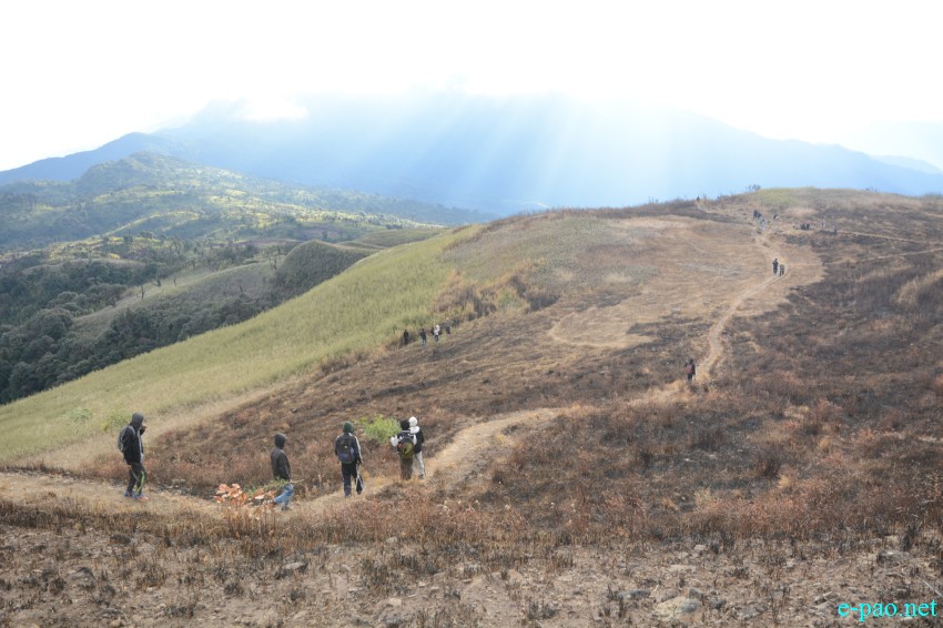 A view of Koubru mountain during Emoinu Khoiram Chatpa :: 30 December 2017