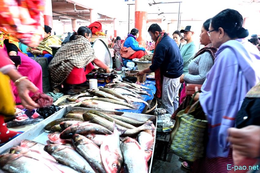 Emoinu Festival Shopping at Khwairamband Ema Keithel, Imphal :: 31st December 2025