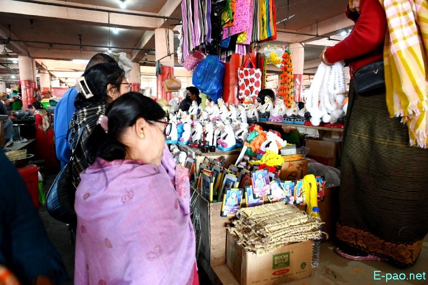 Emoinu Festival Shopping at Khwairamband Ema Keithel, Imphal :: 31st December 2025