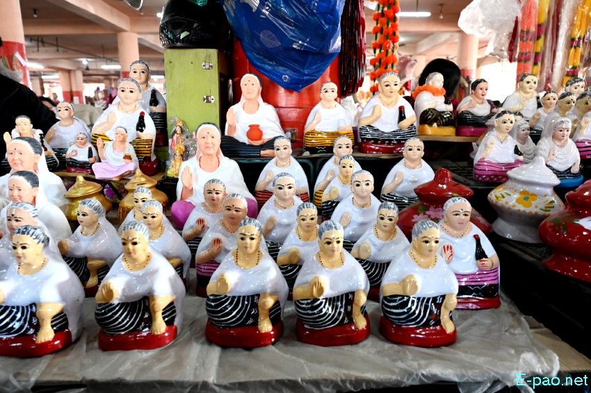 Emoinu Festival Shopping at Khwairamband Ema Keithel, Imphal :: 31st December 2025