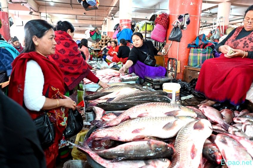 Emoinu Festival Shopping at Khwairamband Ema Keithel, Imphal :: 31st December 2025