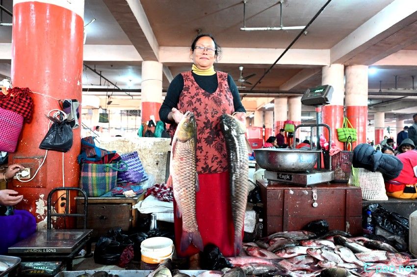 Emoinu Festival Shopping at Khwairamband Ema Keithel, Imphal :: 31st December 2025