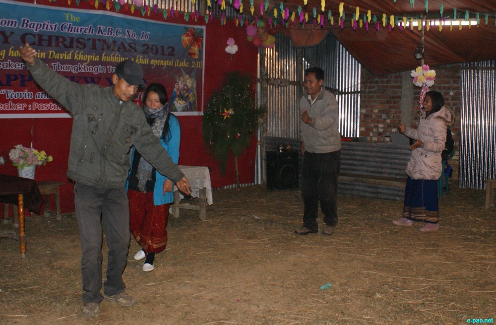 A Christmas evening at Molnom, Chandel District :: December 25 2012