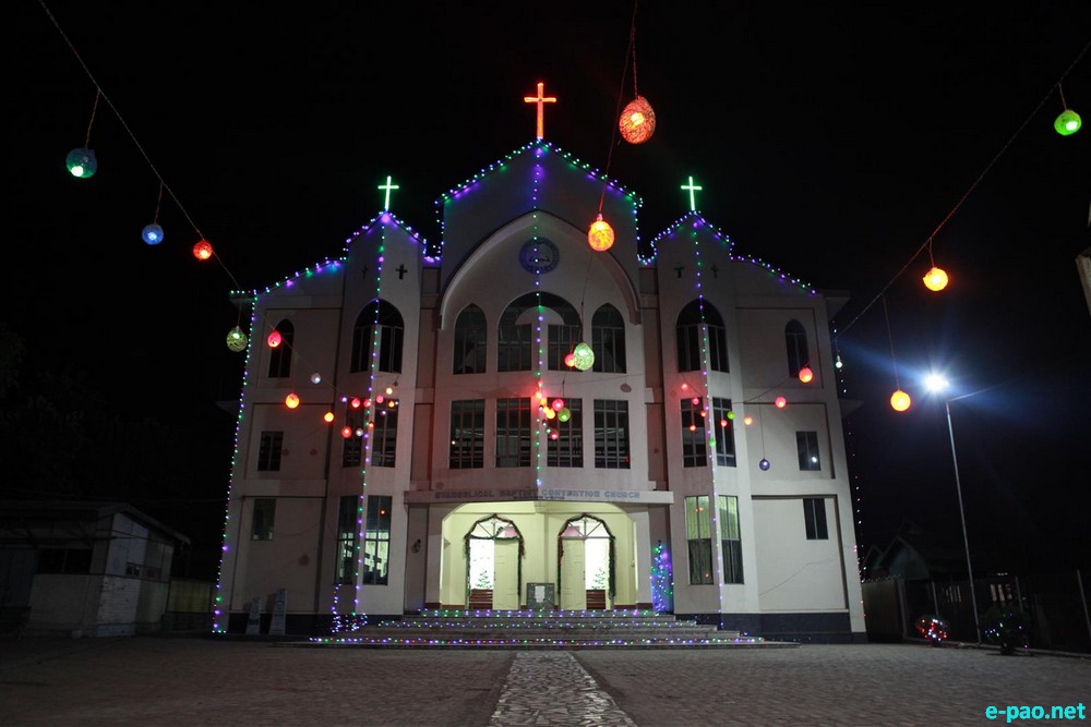  Festive mood around Churachandpur (Lamka) town on eve of Christmas :: 23 December 2017 