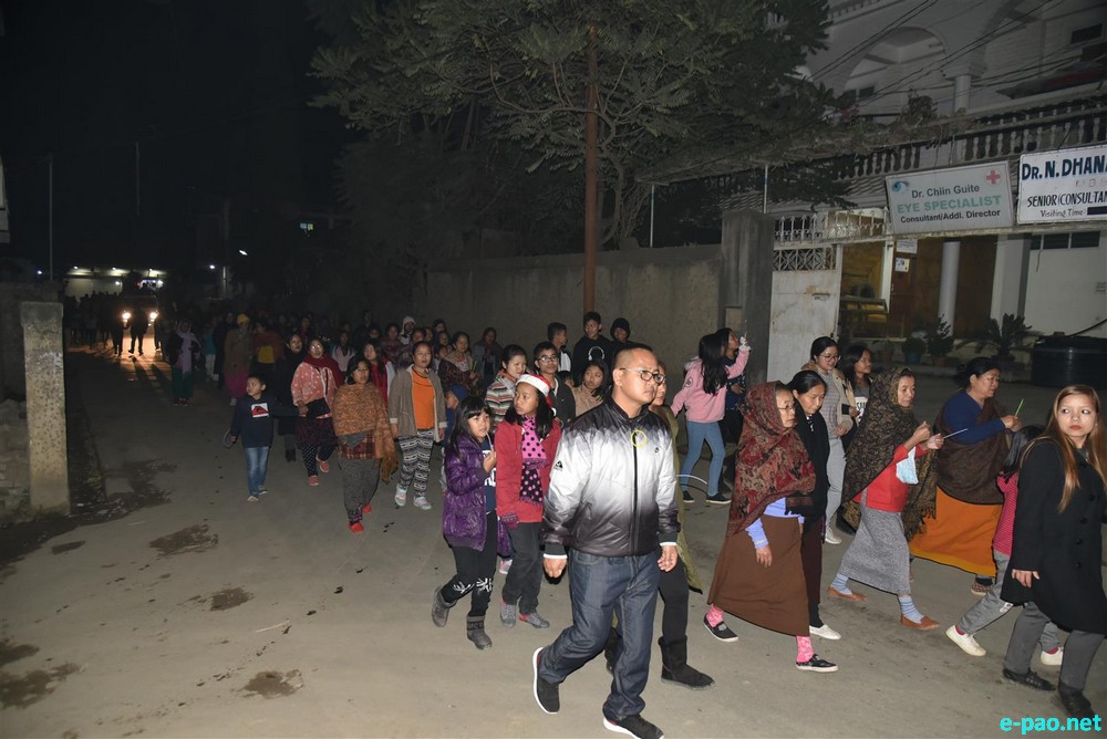 Festive mood around Churachandpur (Lamka) town on eve of Christmas :: 23rd December 2018