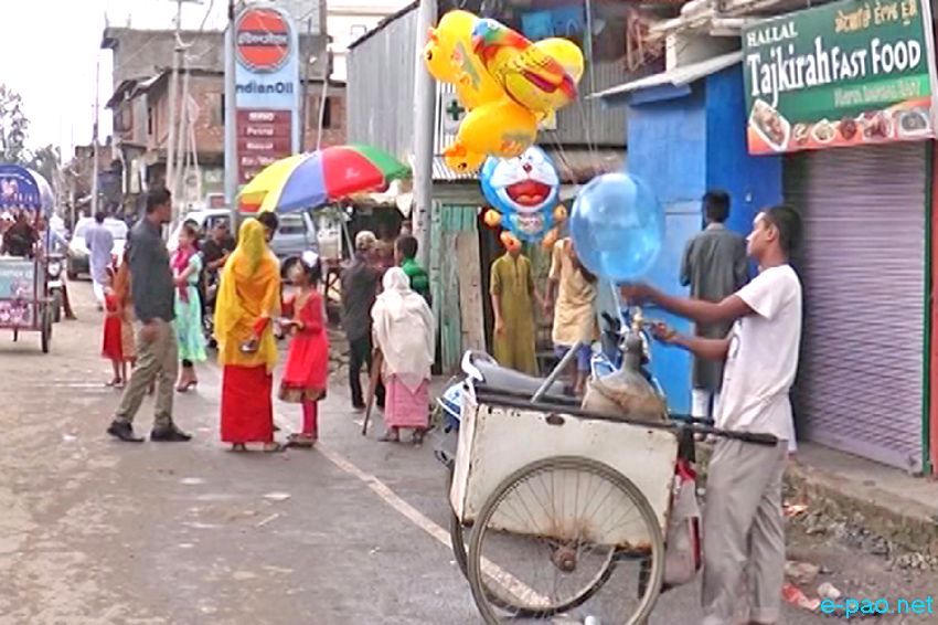Id-ul-Fitr festival celebrated by Muslim community in Hatta, Minuthong, Imphal :: July 18 2015