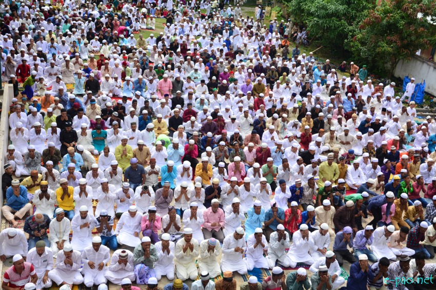 Id-ul-Fitr festival celebrated by Muslim community in Hatta, Minuthong, Imphal :: July 18 2015