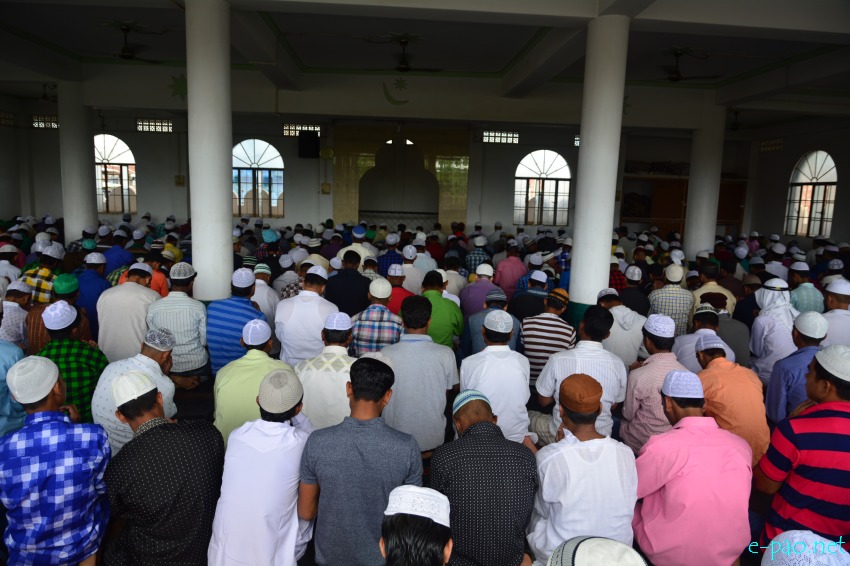 Id-ul-Fitr festival celebrated by Muslim community in Hatta, Minuthong, Imphal :: July 18 2015
