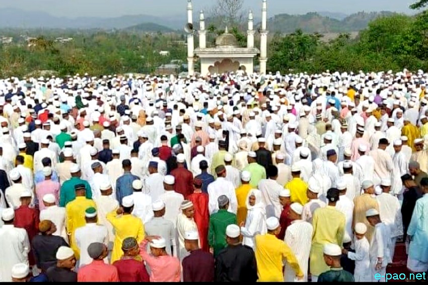 Id-ul-Fitr festival celebrated by Muslim community in Hatta Golapati Imphal & Thoubal :: May 03 2022