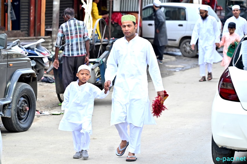 Id-ul-Fitr festival celebrated by Muslim community in Hatta Golapati Imphal & Thoubal :: May 03 2022