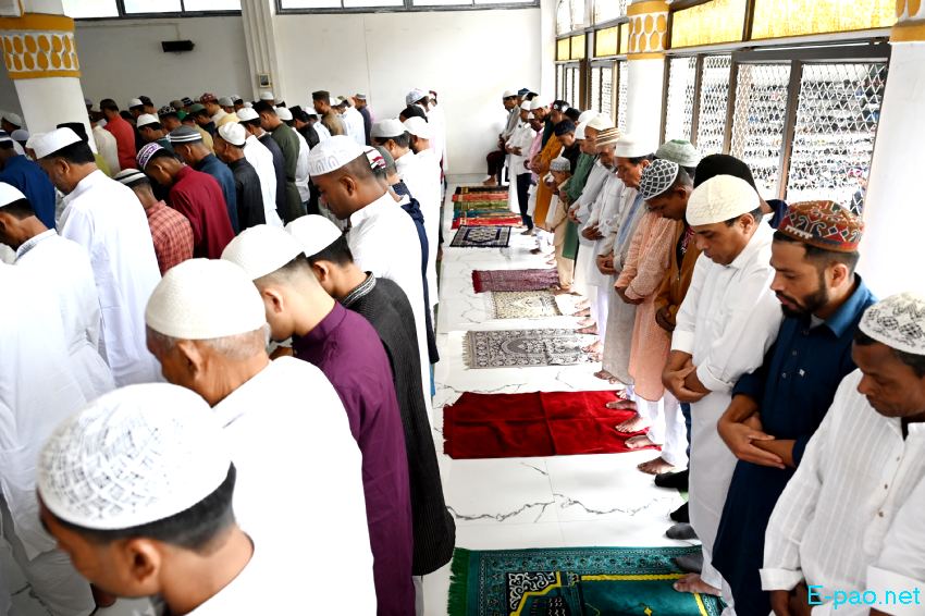 Id-ul-Fitr festival celebrated by Muslim community in Hatta Golapati Imphal :: April 22nd 2023