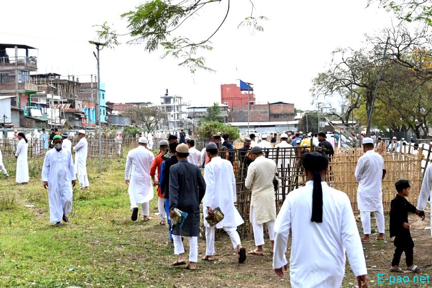 Id-ul-Fitr festival celebrated by Muslim community in Hatta Golapati Imphal :: April 22nd 2023