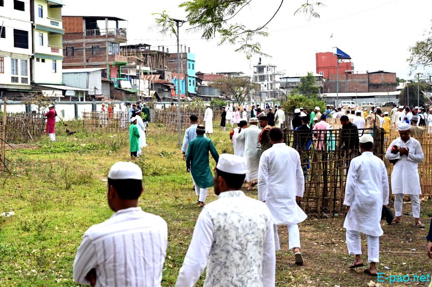 Id-ul-Fitr festival celebrated by Muslim community in Hatta Golapati Imphal :: April 22nd 2023
