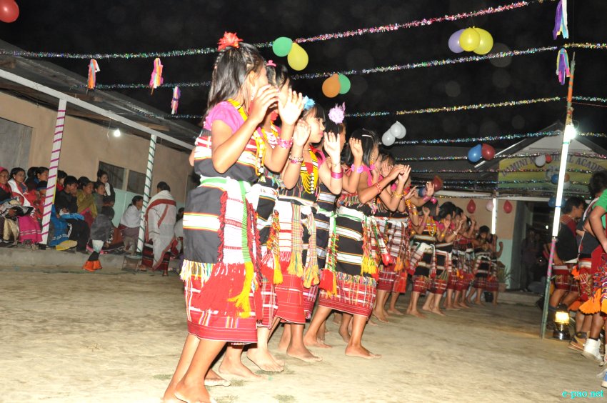 Last day of Gaan Ngai celebration at Damini Memorial Academy, Changangei, Imphal :: January 30, 2012