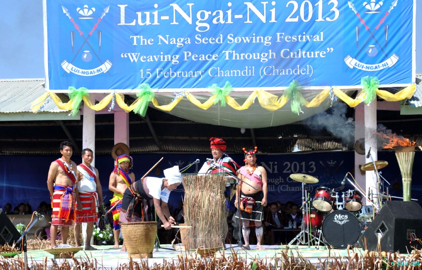Lui-ngai-ni, Naga seed sowing festival at Chandel :: February 15 2013