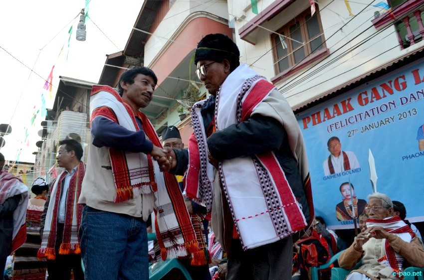 Pot Lannaba between Meitei and Kabui Communities during Gaan-Ngai celebration at Majorkhul :: January 27 2013