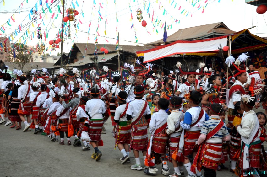 Gaan Ngai (biggest festival of Zeliangrong) celebration at Ragailong, Near Minuthong, Imphal :: January 27, 2012